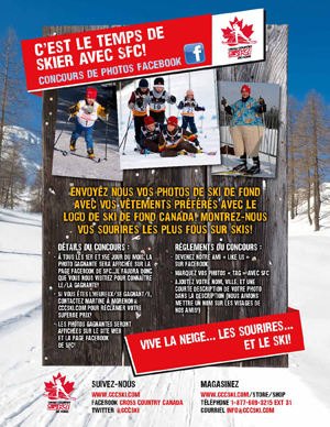 Concours de photos Facebook de Ski de Fond Canada! 